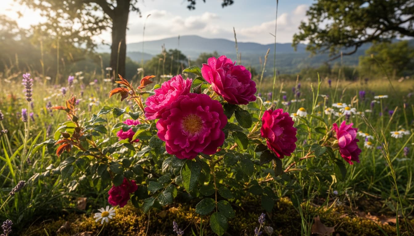 Rose (Rosa) - Ground Layers