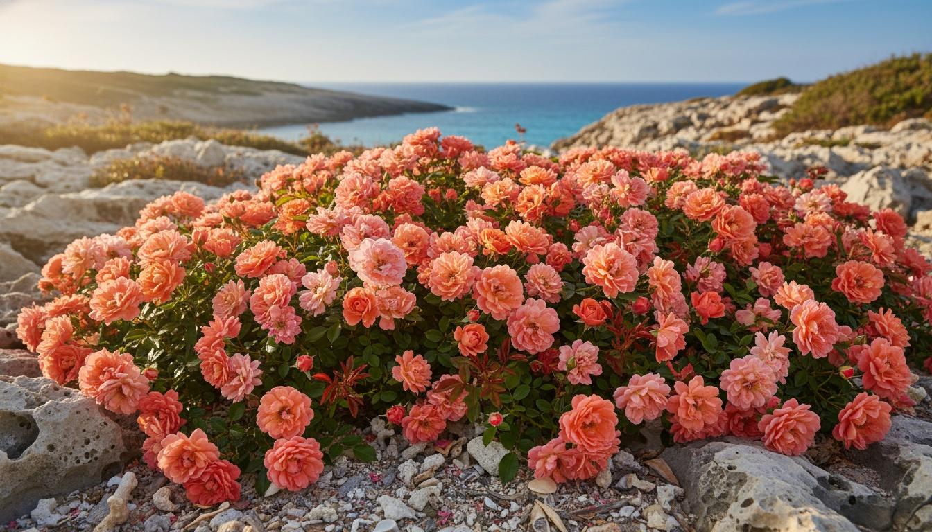Coral Groundcover Roses 'Meidrifora' Coral Drift® Coral Drift® (Rosa  Pp19148 'Meidrifora') - Ground Layers