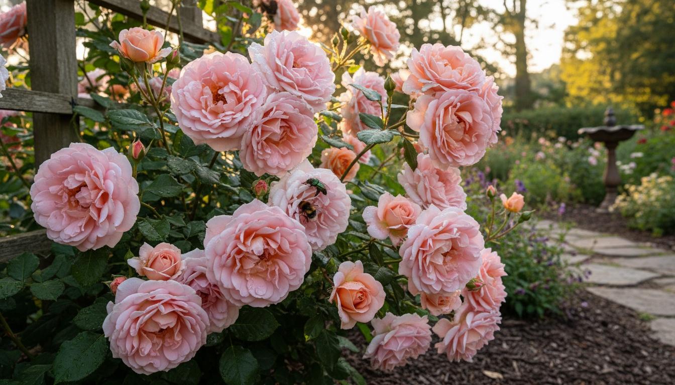 Pink Grandiflora Roses 'Wekamylcas' Miss Manners™ Miss Manners™ (Rosa  Ppaf 'Wekamylcas') - Ground Layers