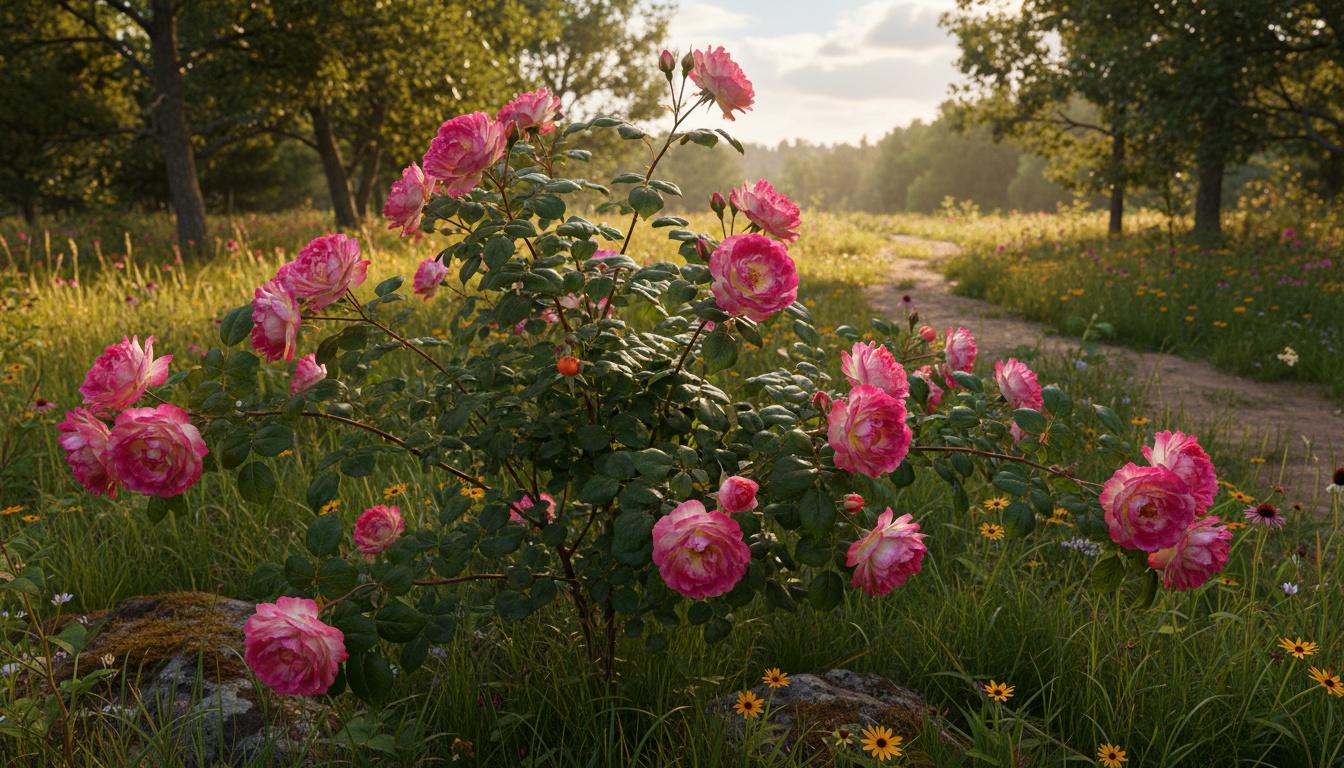 Carefree Wonder Rose (Rosa 'Carefree Wonder') - Ground Layers