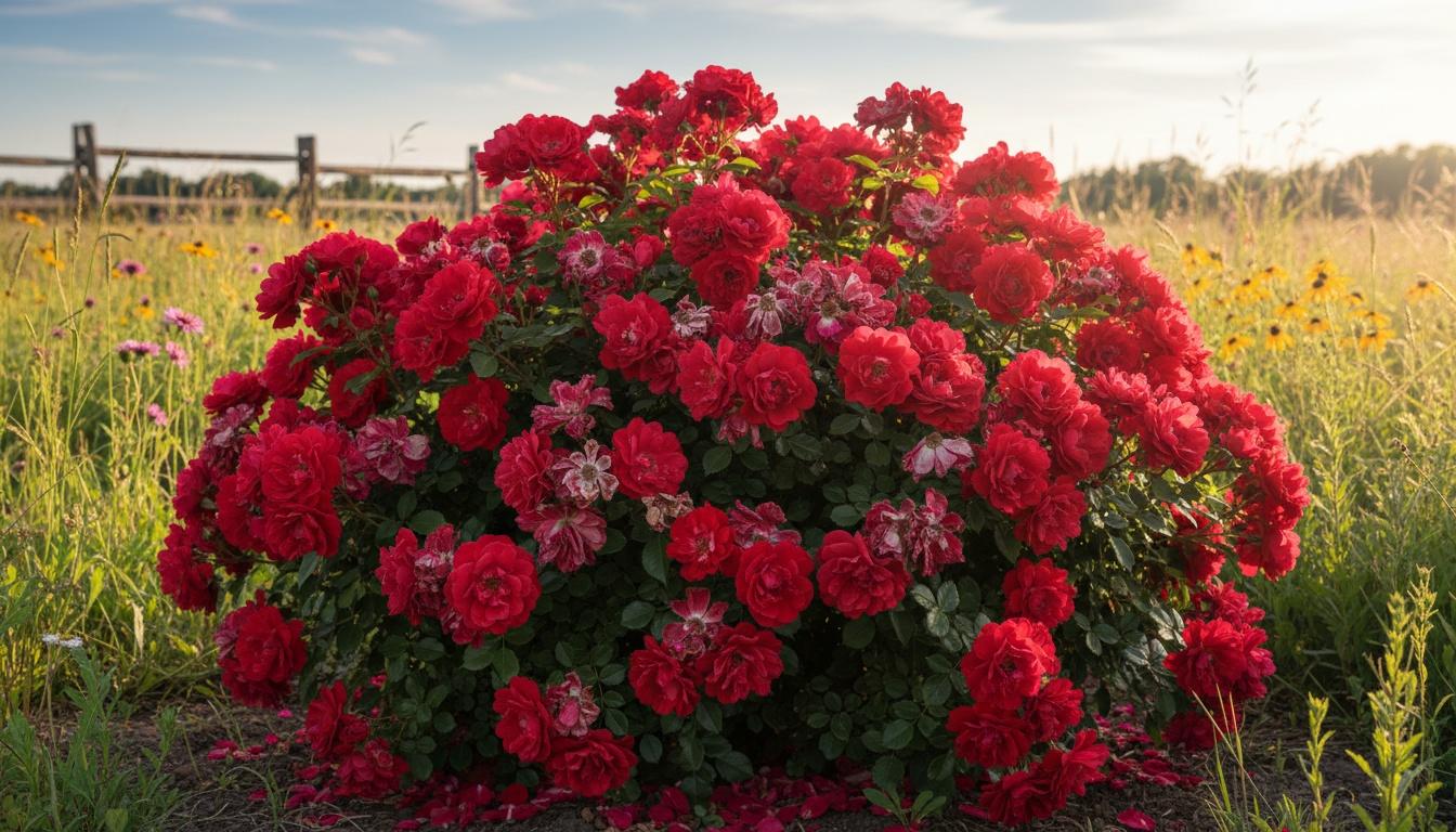 Red Everblooming Shrub Roses 'Baitown' (Rosa Easy Elegance® Pp18060 'Baitown') - Ground Layers