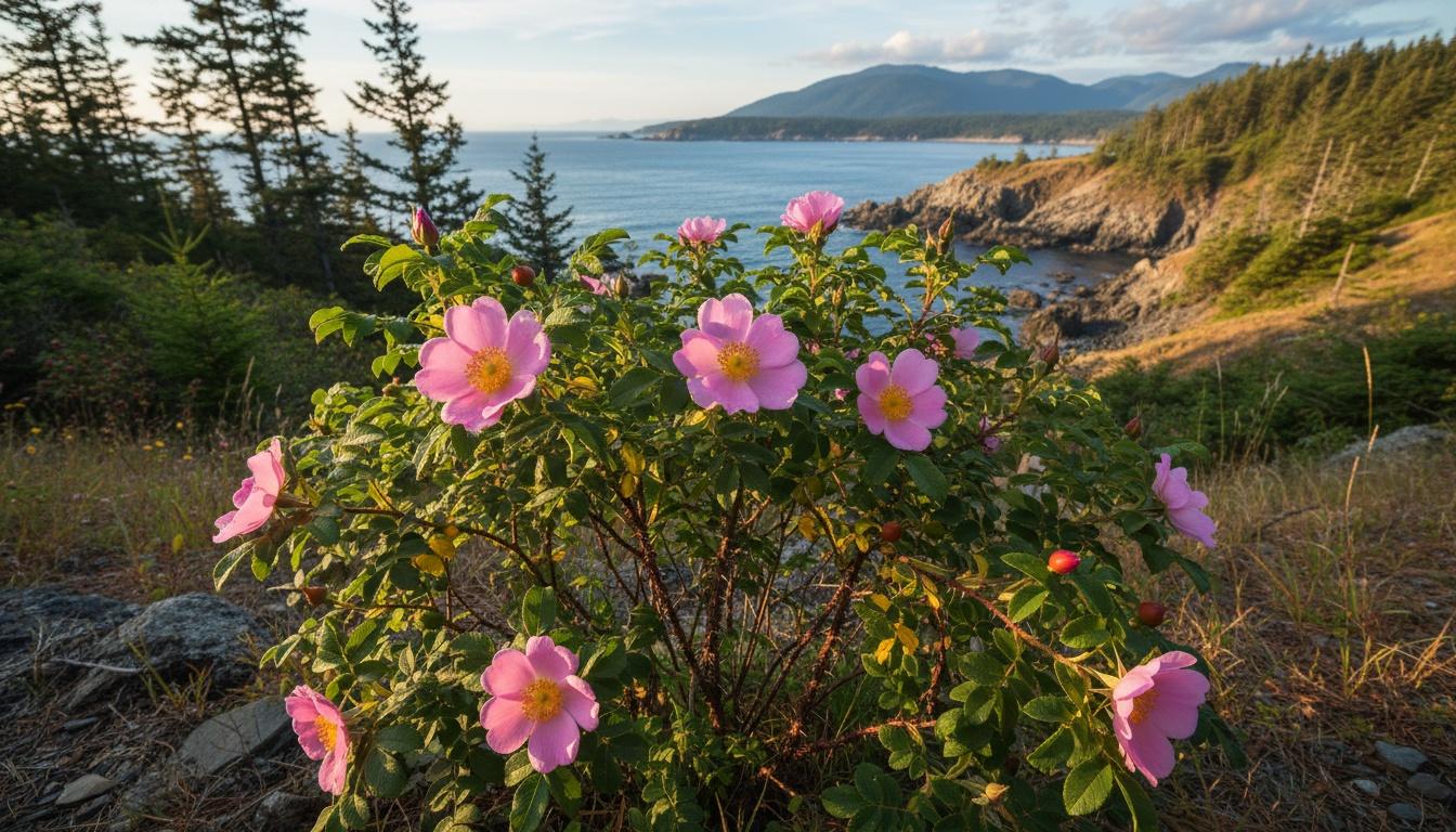 Nootka Rose (Rosa Nutkana) - Ground Layers