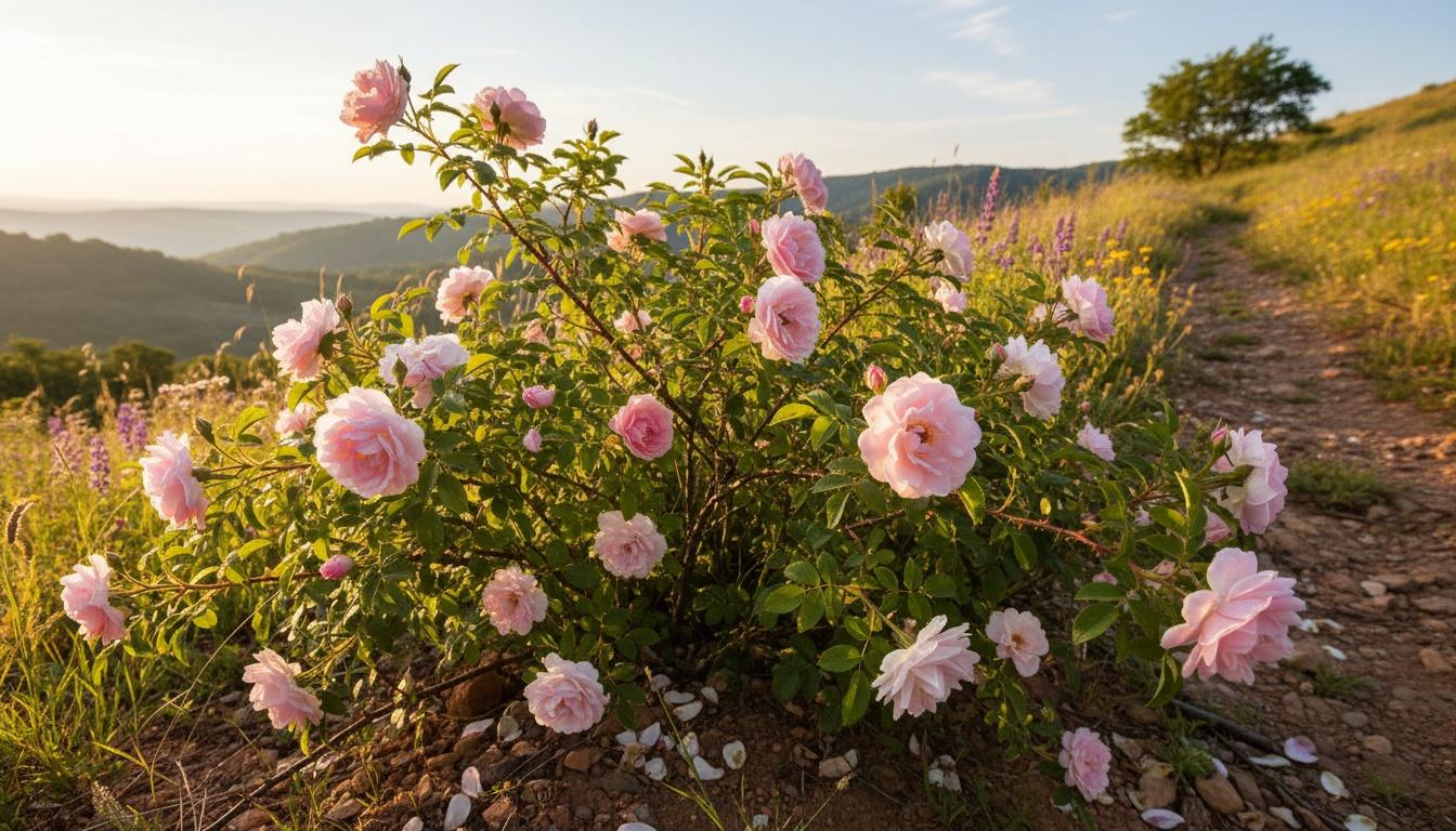 Rose Bush (Rosa Spp.) - Ground Layers