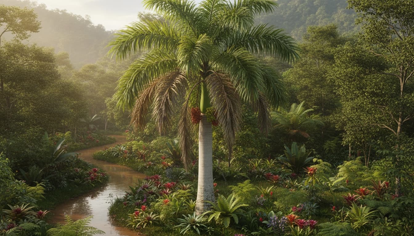 Royal Palm (Roystonea Regia) - Evergreen Trees