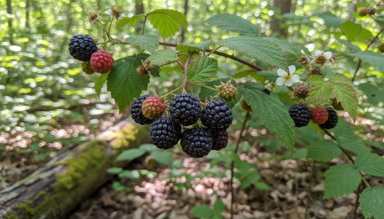 Caroline Black Raspberry (Rubus Canadensis) - Ground Layers