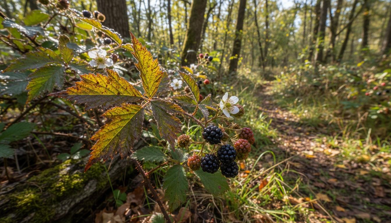Cutleaf Blackberry (Rubus Laciniatus) - Ground Layers