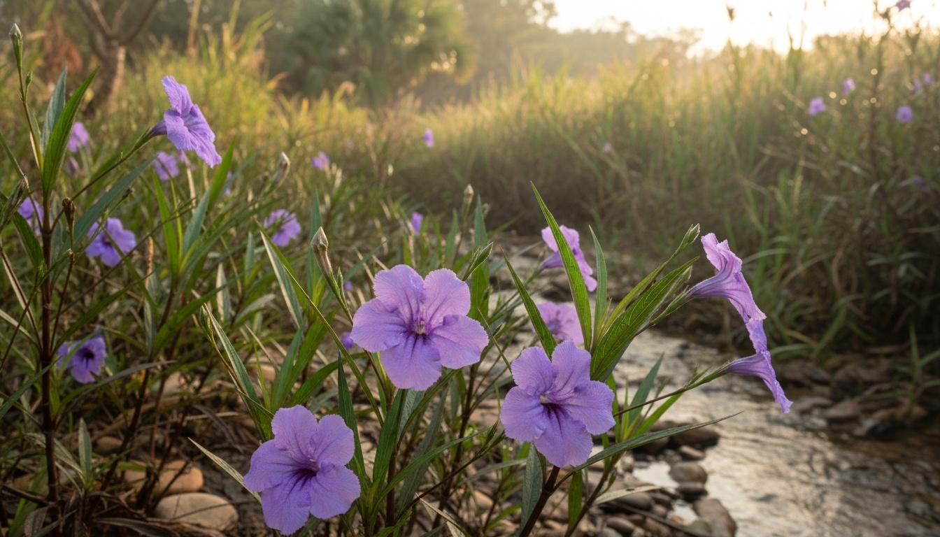 Mexican Petunia (Ruellia Simplex) - Perennials