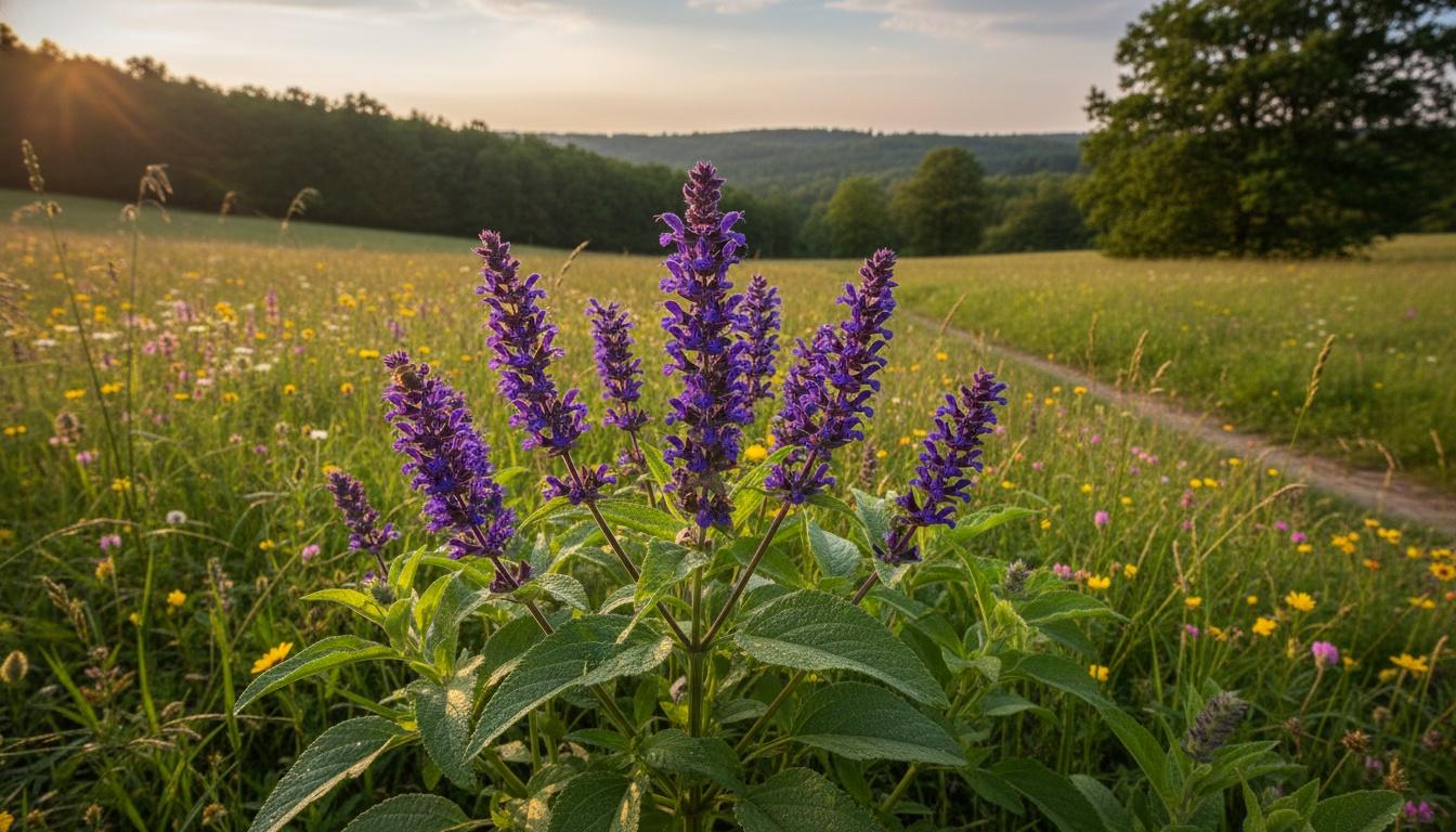 Meadow Sage (Salvia Pratensis) - Perennials
