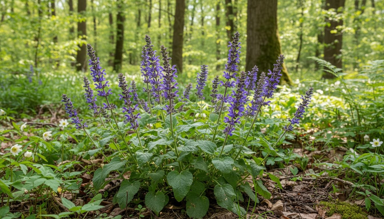 Wood Sage (Salvia X Sylvestris) - Perennials