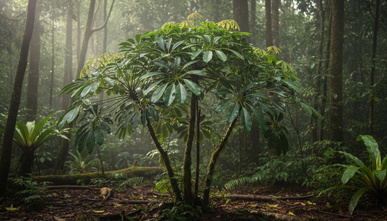Dwarf Umbrella Tree (Schefflera Arboricola) - Ground Layers