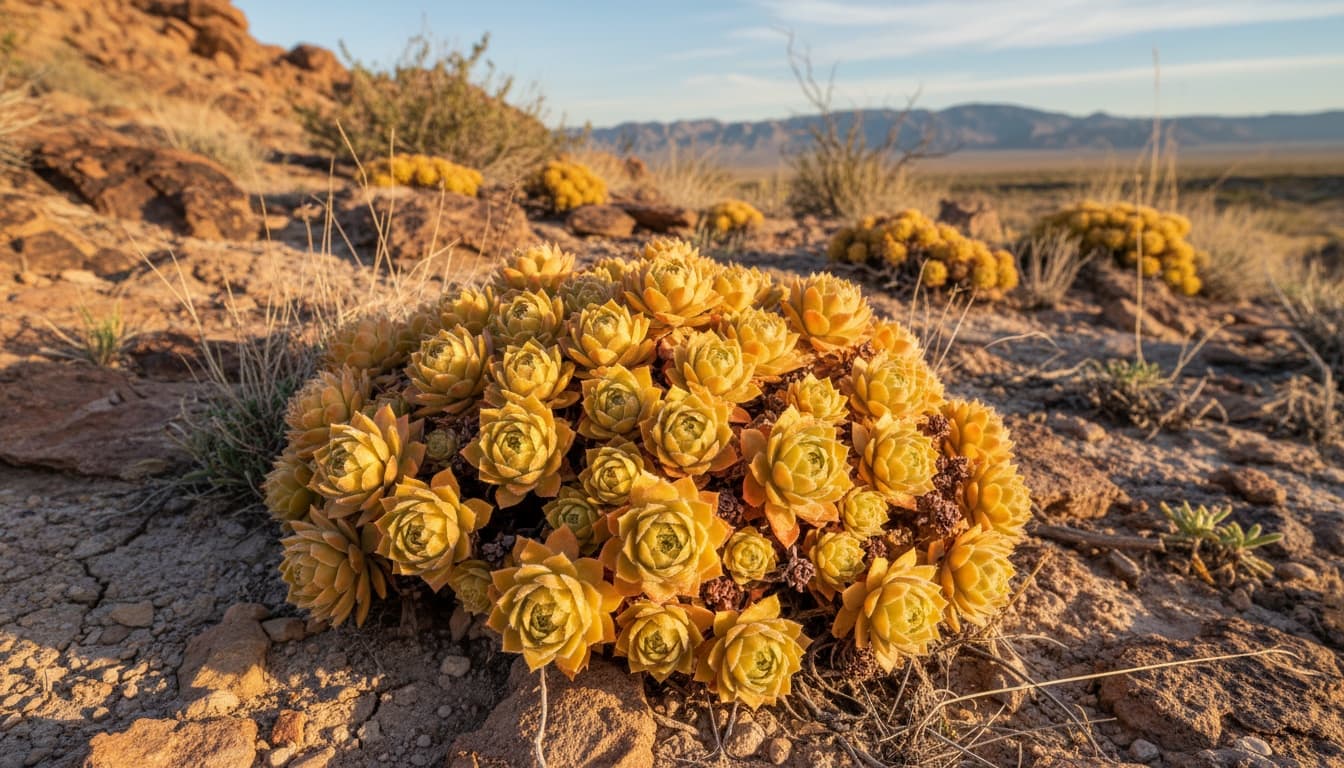 Golden Sedum (Sedum Adolphii) - Succulents