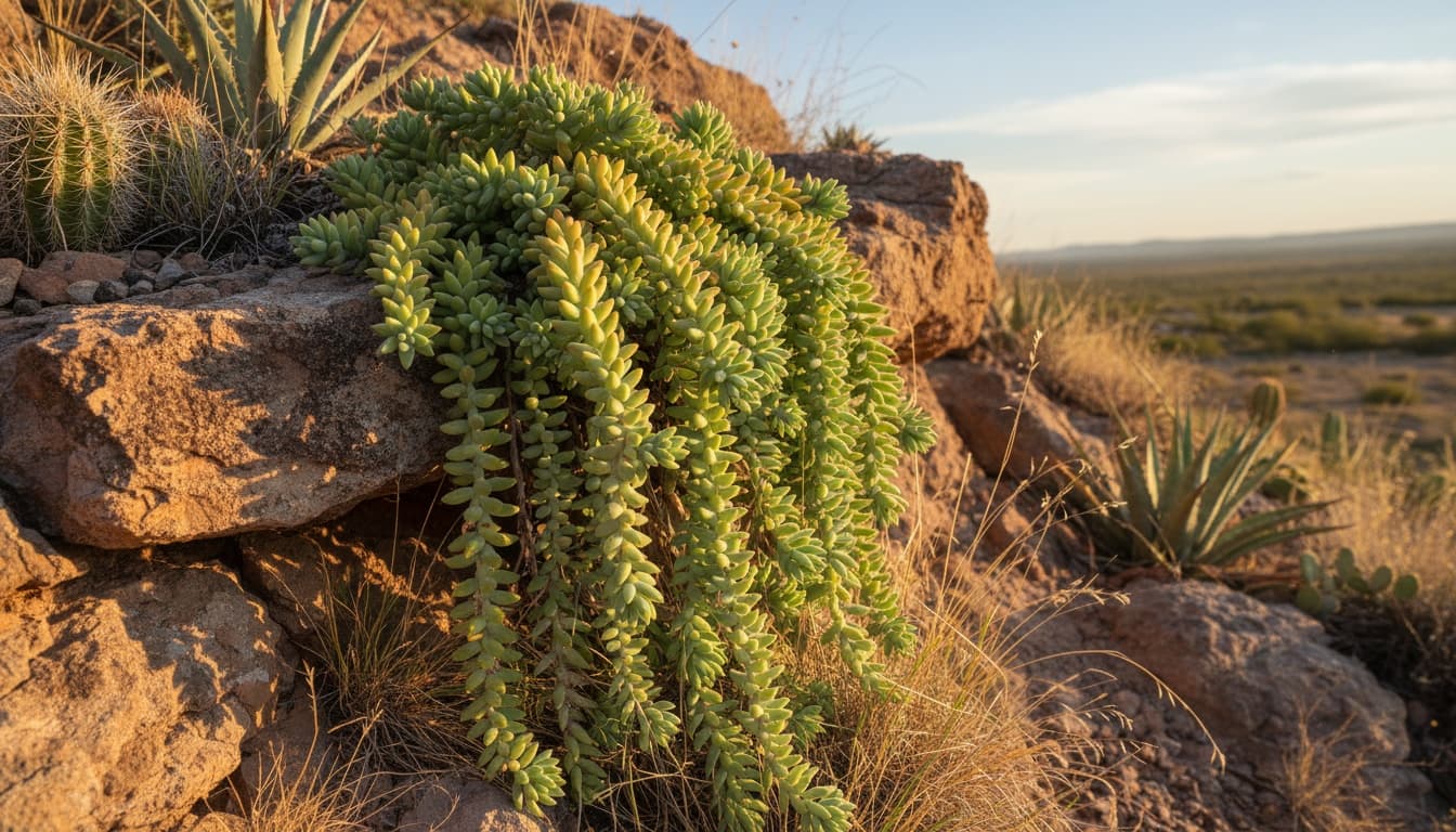Burro'S Tail (Sedum Morganianum) - Succulents