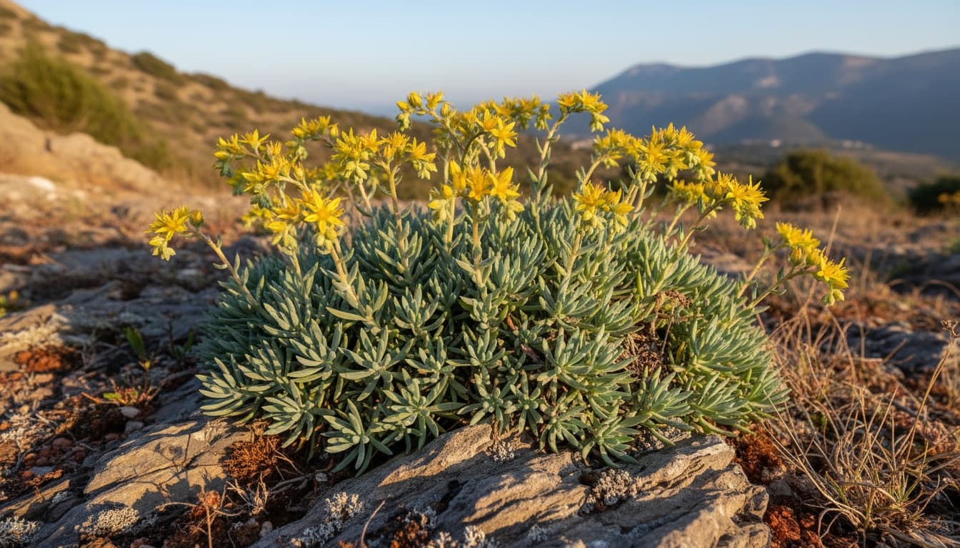 Blue Stonecrop (Sedum Reflexum) - Succulents
