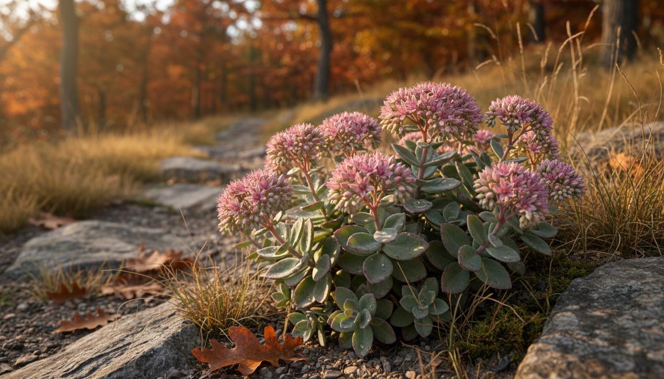 Autumn Stonecrop 'Marina' (Sedum Telephium 'Marina') - Succulents