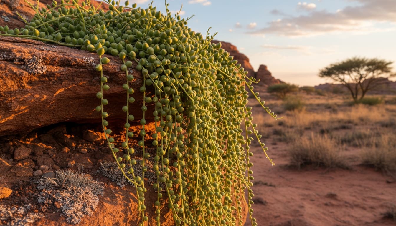 String Of Pearls (Senecio Rowleyanus) - Succulents