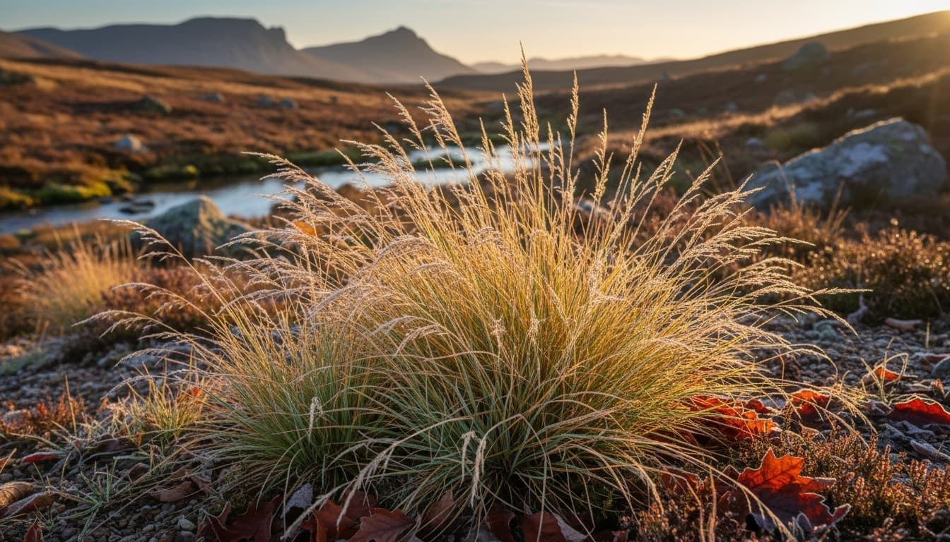 Autumn Moor Grass (Sesleria Autumnalis) - Grasses