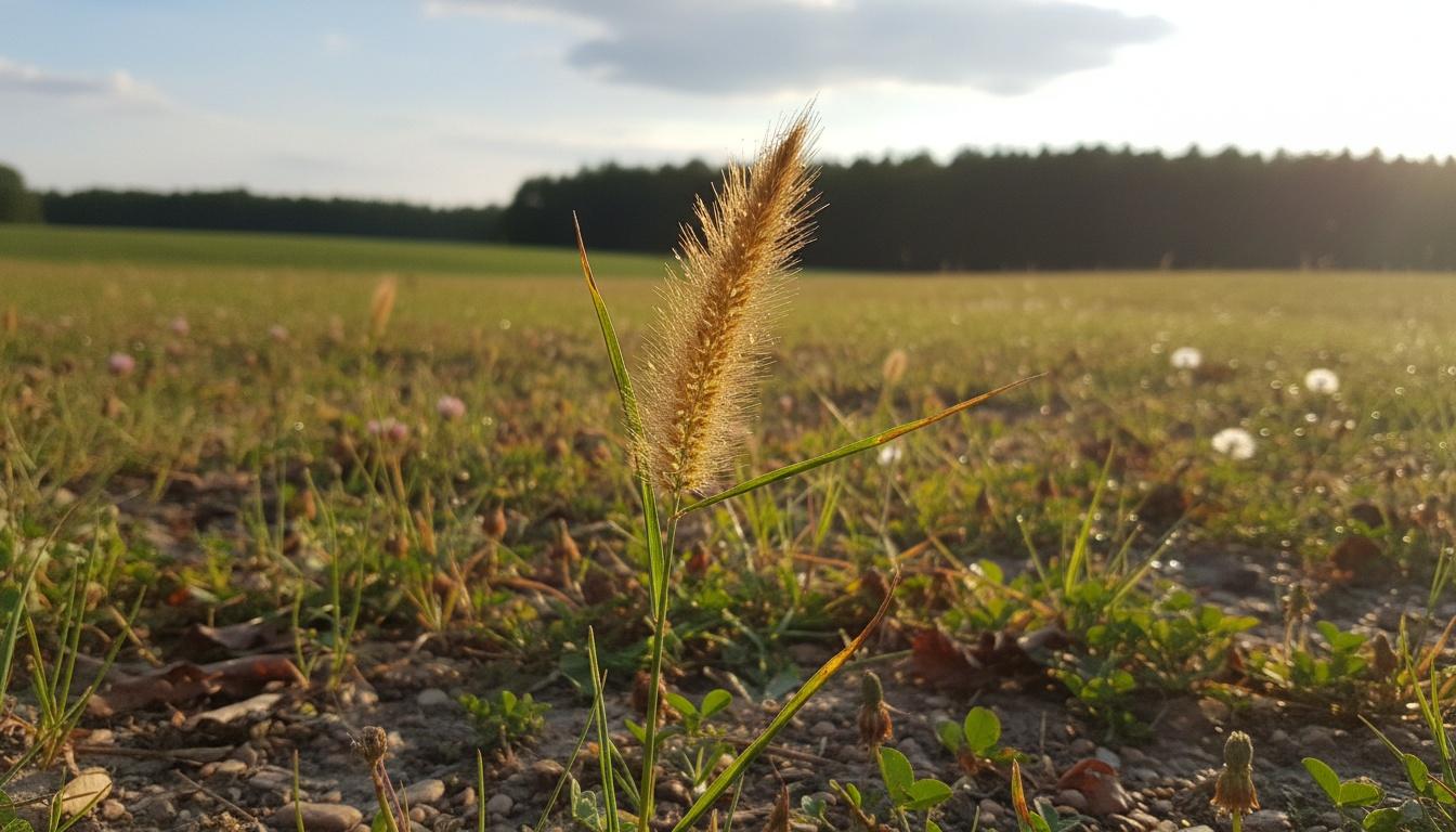 Yellow Foxtail (Setaria Pumila) - Grasses