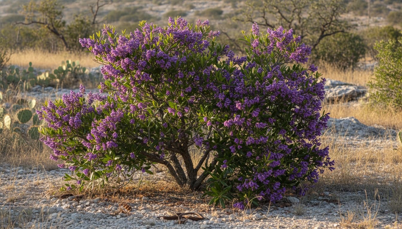 Texas Mountain Laurel (Sophora Secundiflora) - Flowering Trees