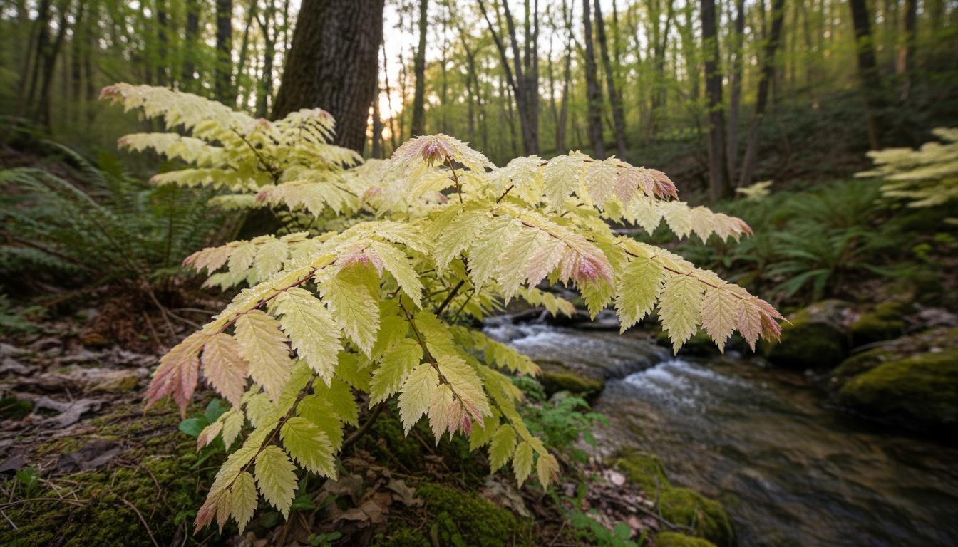 Dwarf Ash Leaf Or False Spirea 'Sem' (Sorbaria Sorbifolia Pp16336 'Sem') - Ground Layers