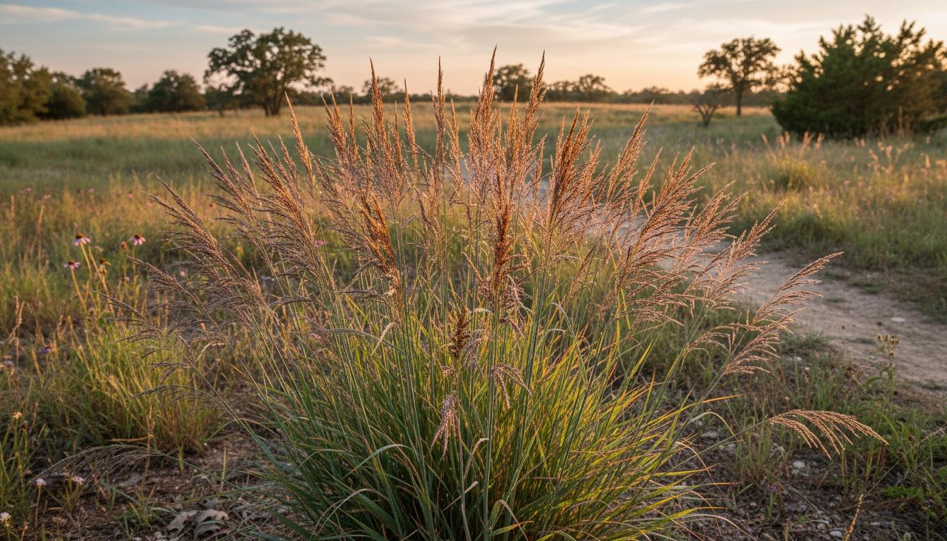 Indiangrass 'Sioux Blue' (Sorghastrum Nutans 'Sioux Blue') - Grasses