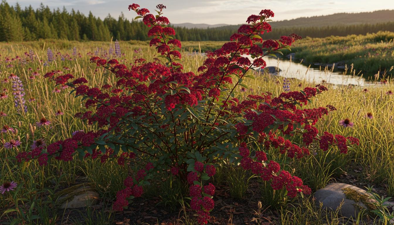Spirea 'Dart' (Spiraea X Bumalda S Red' 'Dart') - Ground Layers