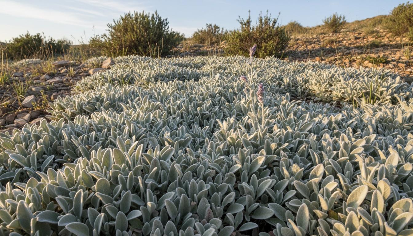 Lamb'S Ear 'Silver Carpet' (Stachys Byzantina 'Silver Carpet') - Perennials