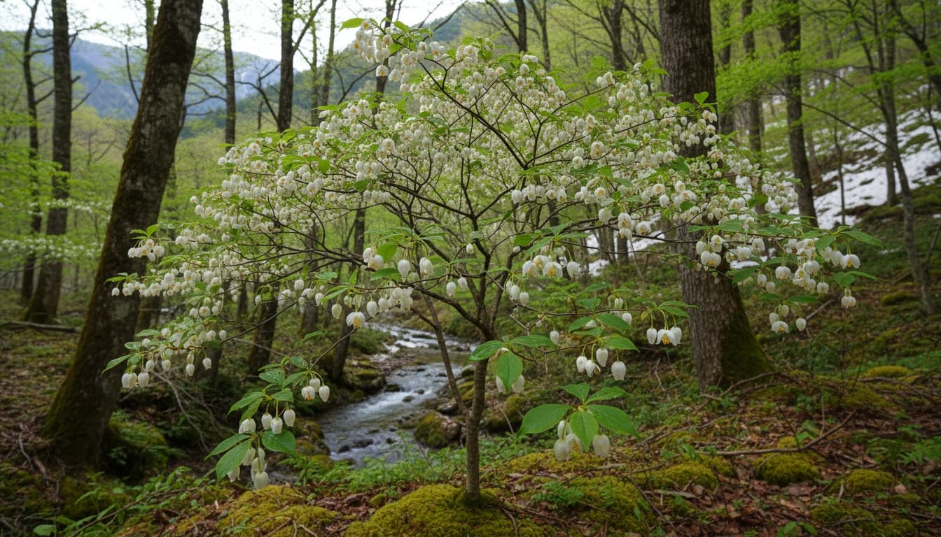 Japanese Snowbell (Styrax Japonicus) - Flowering Trees
