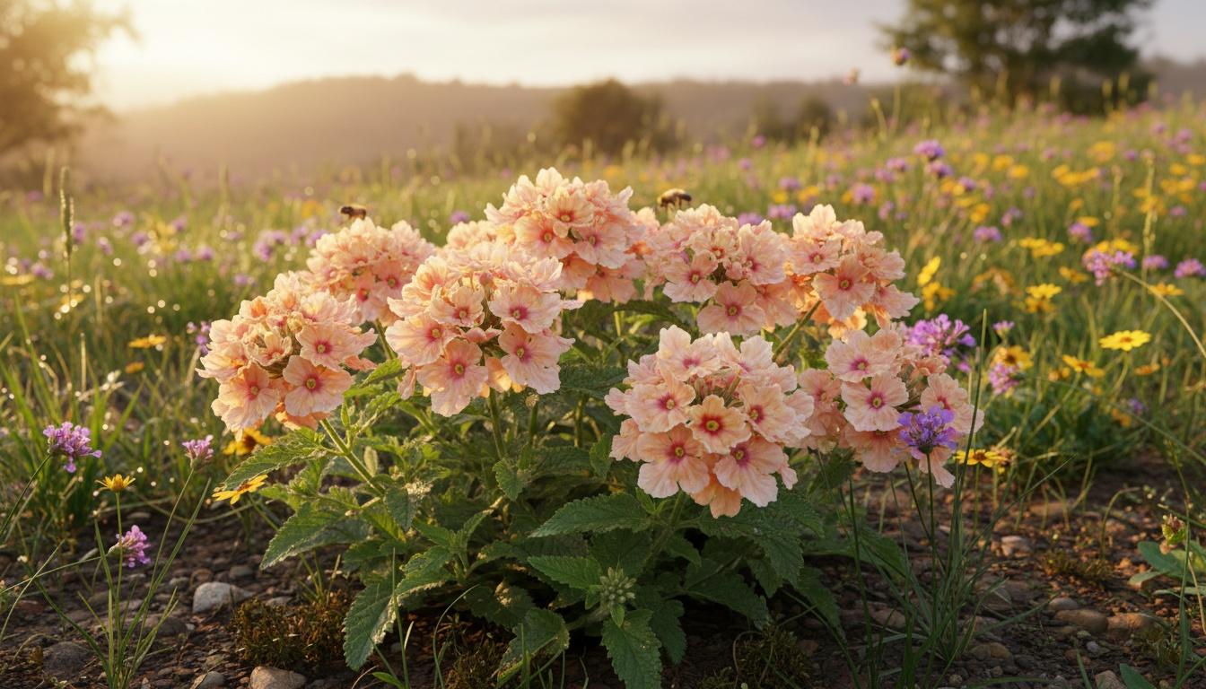 Superbena Royale Peachy Keen (Superbena Royale Peachy Keen) - Perennials