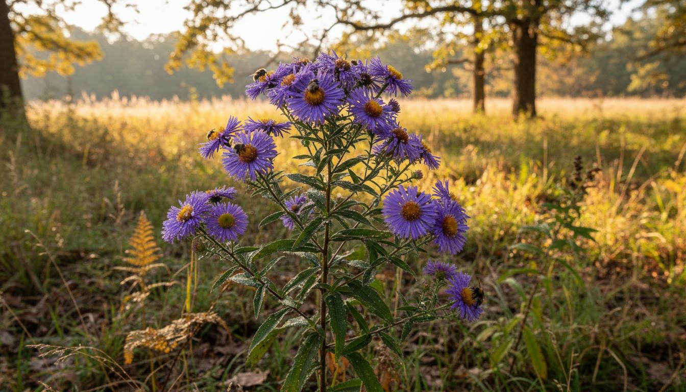 Late Purple Aster (Symphyotrichum Patens Var. Patens) - Perennials