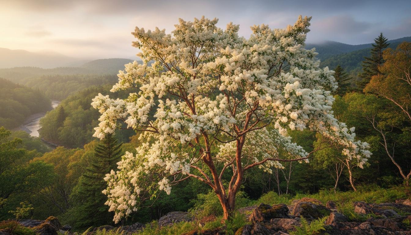 Ivory Silk Japanese Tree Lilac (Syringa Reticulata) - Flowering Trees