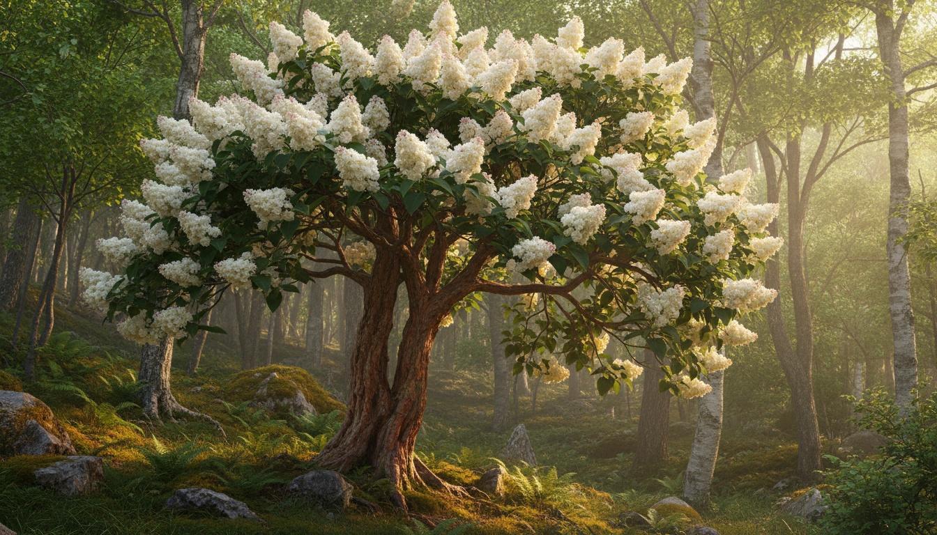 Japanese Tree Lilac 'Summer Storm' (Syringa Reticulata 'Summer Storm') - Flowering Trees