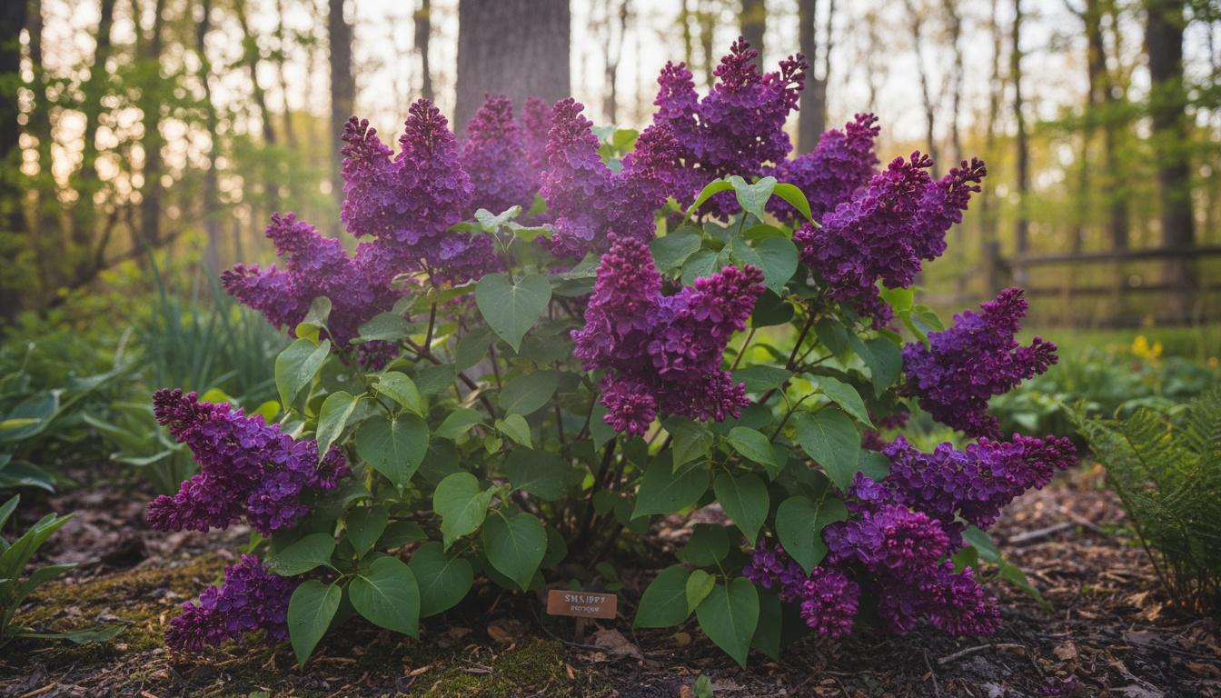 Reblooming Dark Purple Lilac 'Smsjbp7' Pp26549 Bloomerang® Pp26549 Bloomerang® (Syringa X  Dark Purple 'Smsjbp7') - Ground Layers