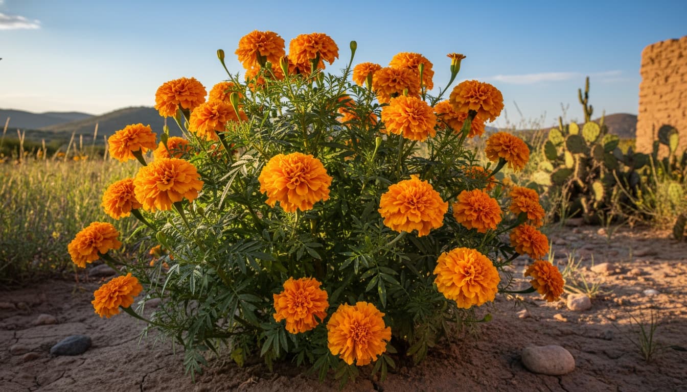 Mexican Marigold (Tagetes Erecta) - Perennials