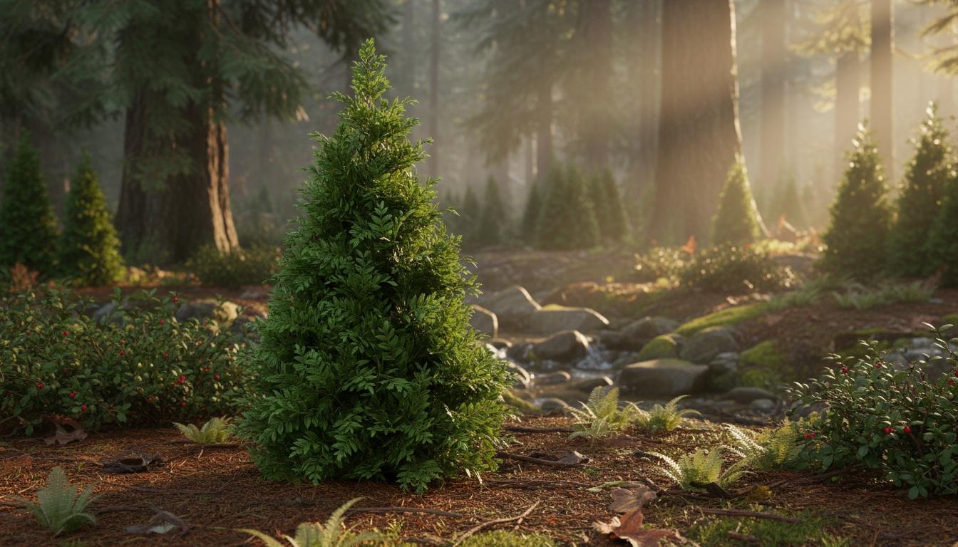 Junior Giant Arborvitae (Thuja Plicata 'Junior Giant') - Evergreen Trees