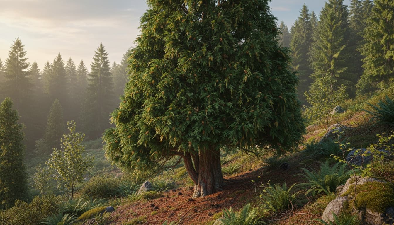 Green Giant Arborvitae (Thuja Standishii X Plicata 'Green Giant') - Evergreen Trees