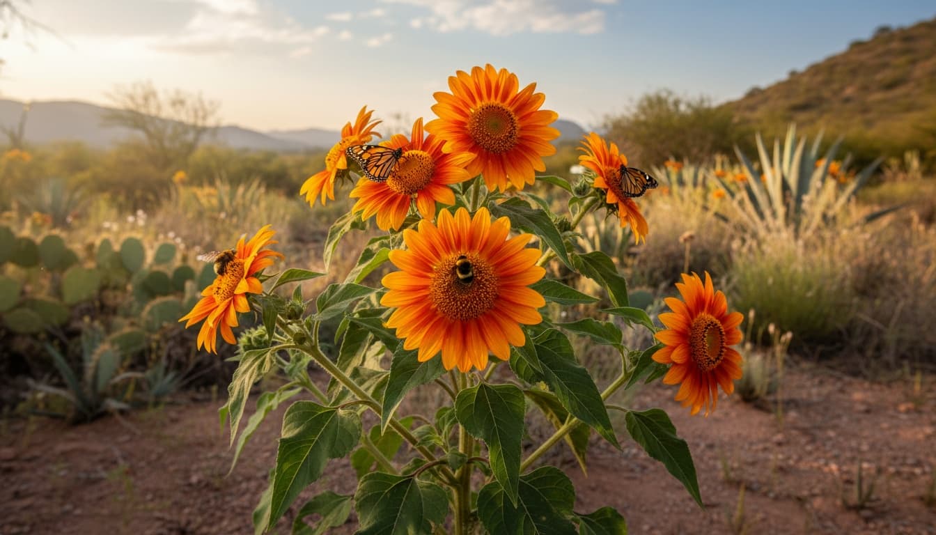 Mexican Sunflower (Tithonia Rotundifolia) - Perennials