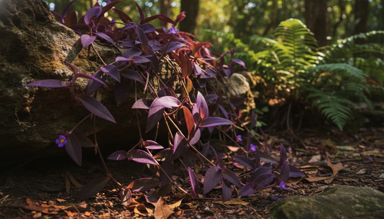 Purple Heart (Tradescantia Pallida) - Perennials