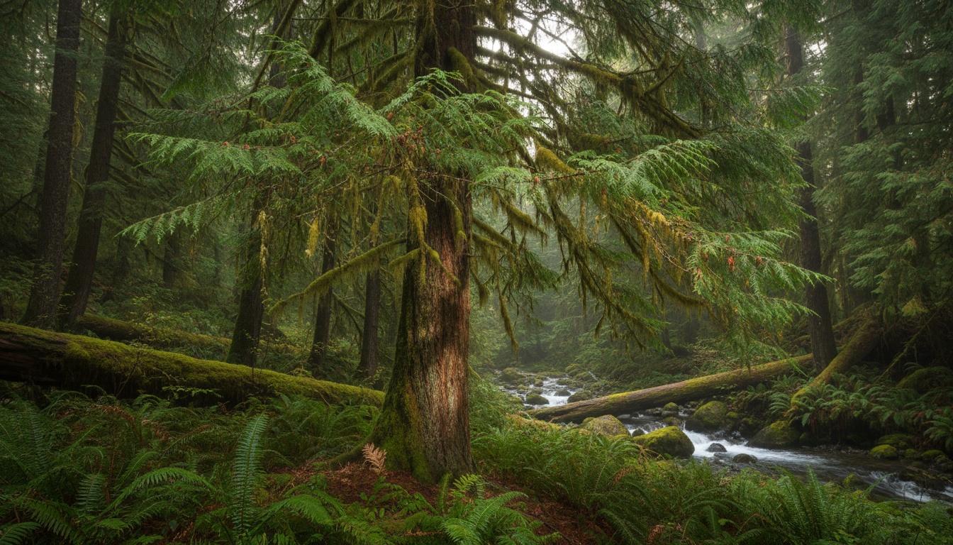 Western Hemlock (Tsuga Heterophylla) - Evergreen Trees
