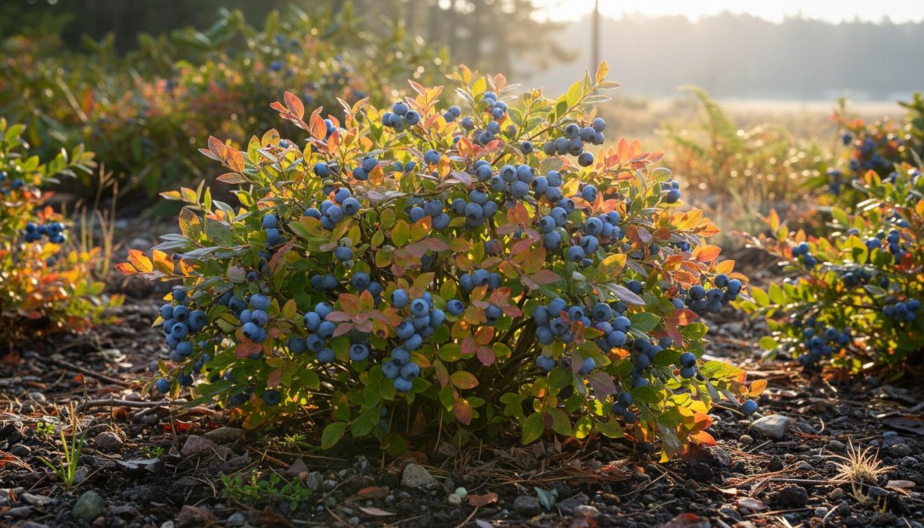 Sunshineblue Blueberry (Vaccinium Corymbosum 'Sunshineblue') - Ground Layers