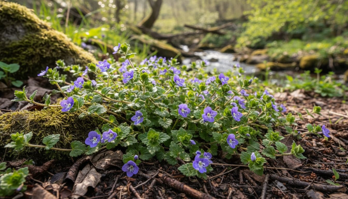 Creeping Speedwell (Veronica Peduncularis) - Perennials