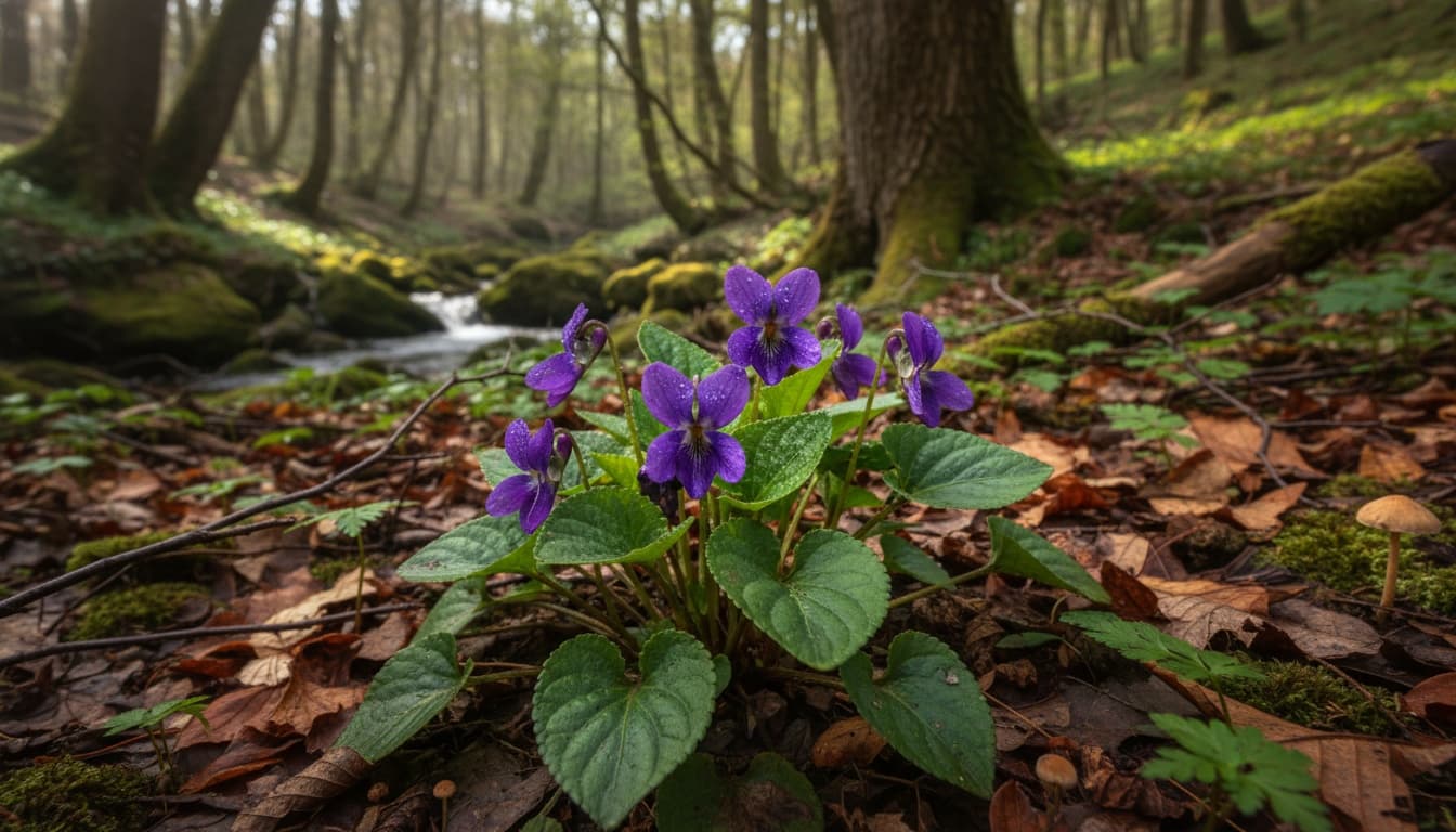 Sweet Violet (Viola Odorata) - Perennials