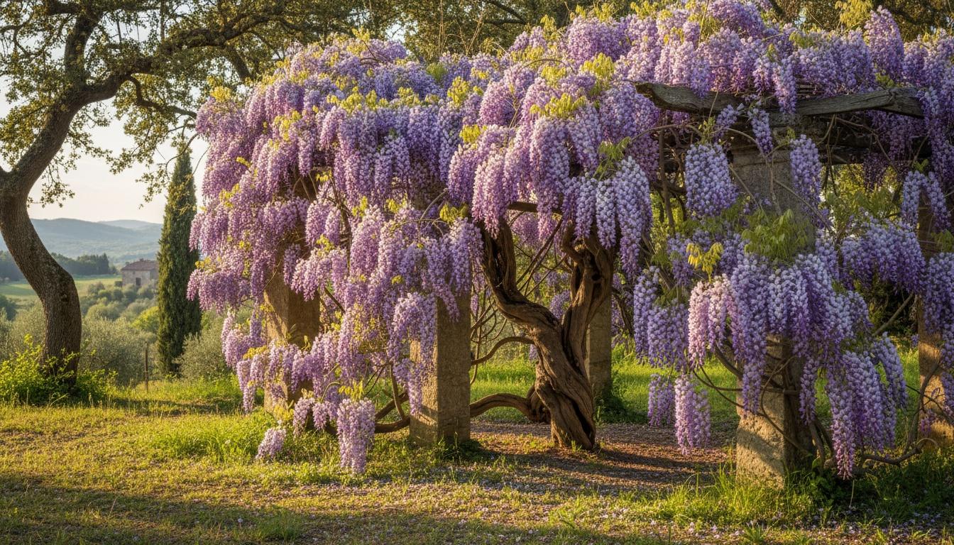 Wisteria (Wisteria Glicinas) - Flowering Trees