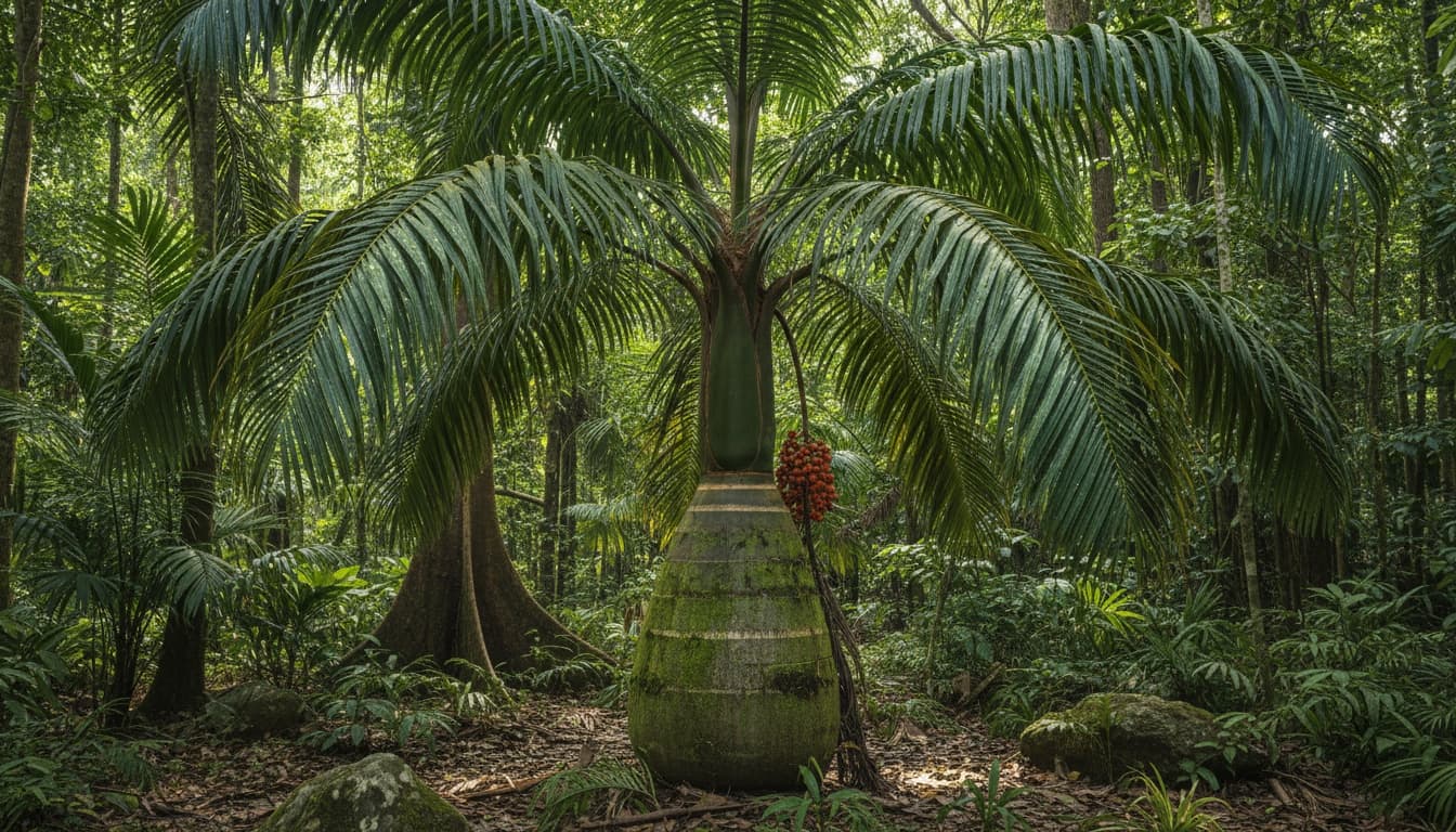 Foxtail Palm (Wodyetia Bifurcata) - Evergreen Trees