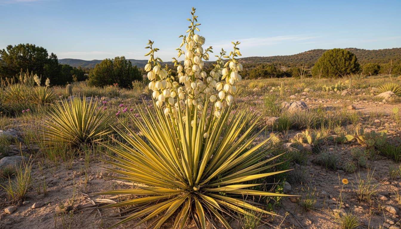 Golden Sword Yucca (Yucca Filamentosa 'Golden Sword') - Succulents