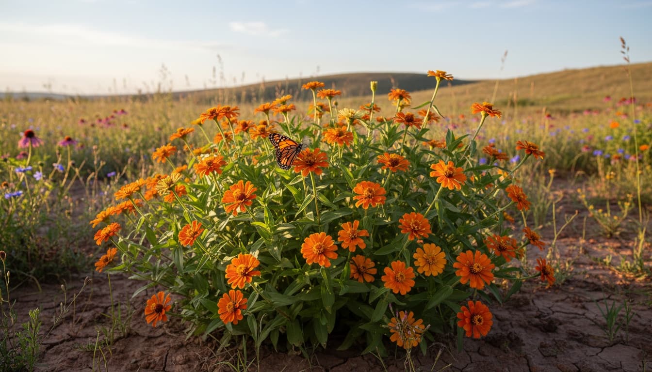 Narrowleaf Zinnia (Zinnia Angustifolia) - Perennials