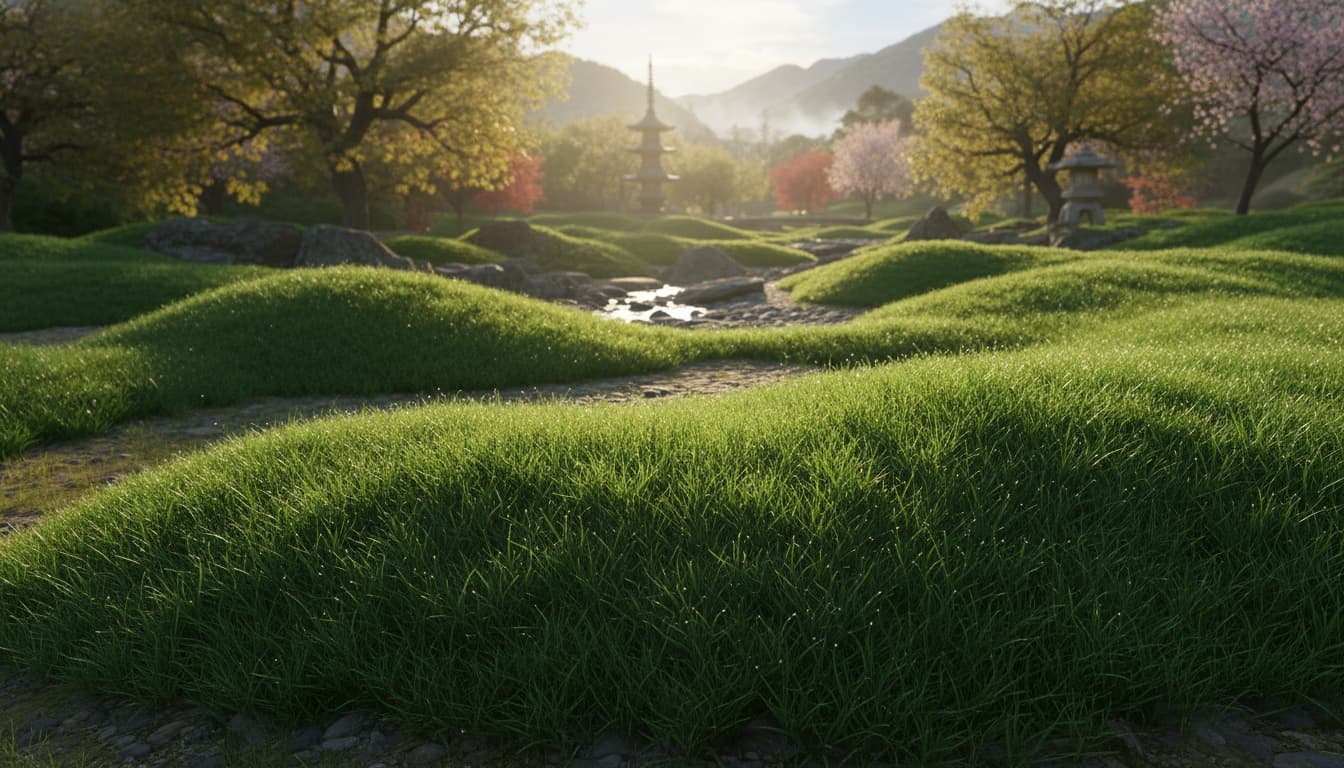 Japanese Lawn Grass (Zoysia Japonica) - Grasses