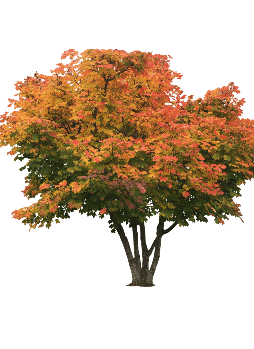 Pacific Fire Vine Maple (Acer Circinatum 'Pacific Fire') - Shade Trees