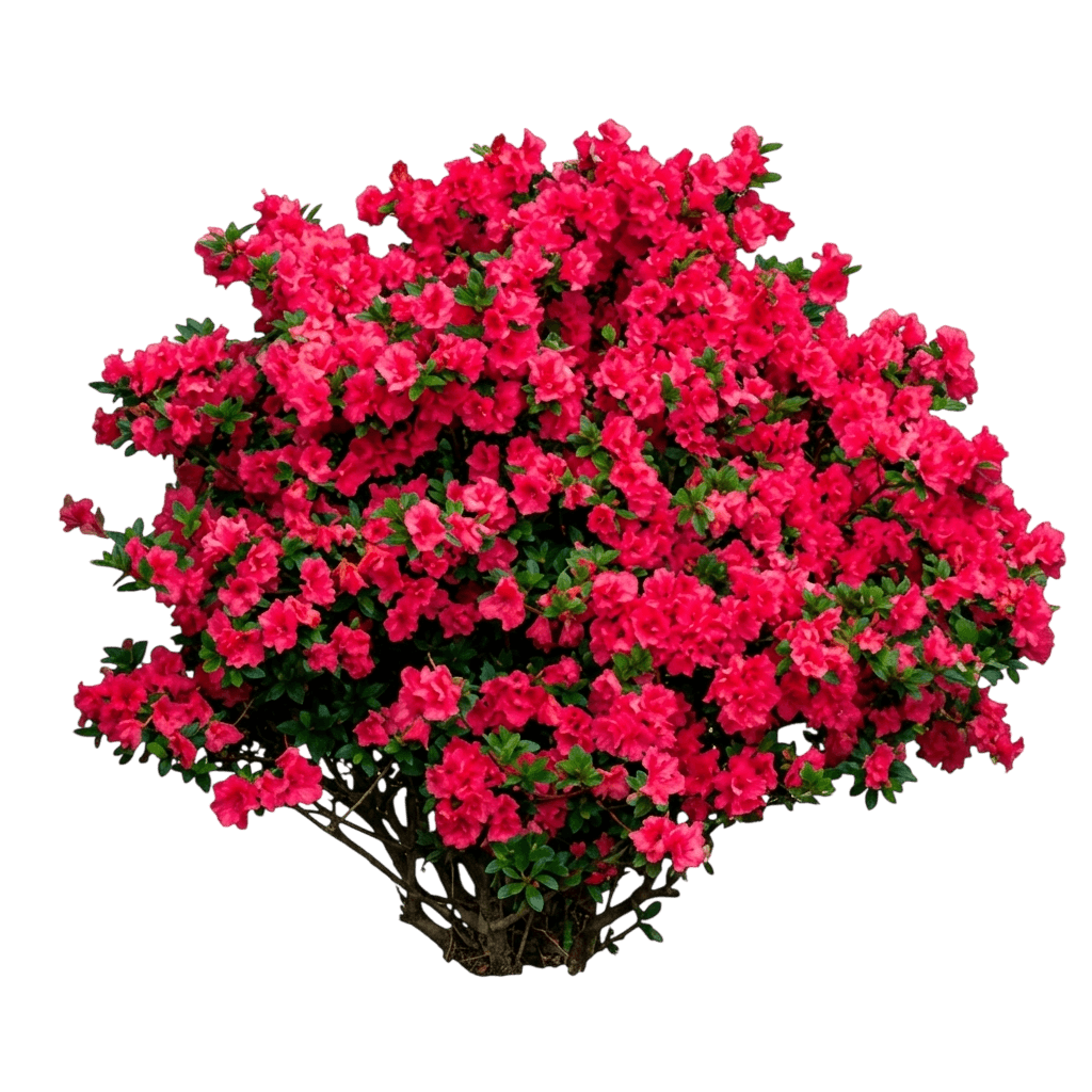 Hino Crimson Azalea (Azalea 'Hino Crimson') - Ground Layers