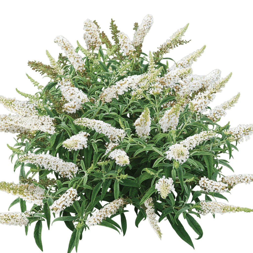 Butterfly Bush, White Profusion (Buddleia Davidii ‘White Profusion’) - Ground Layers