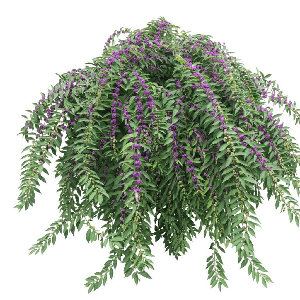 Early Amethyst Beautyberry (Callicarpa Dichotoma 'Early Amethyst') - Ground Layers
